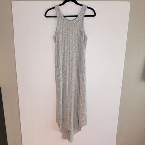 Chaser Ribbed High-Low Maxi Tank Dress – Size Small